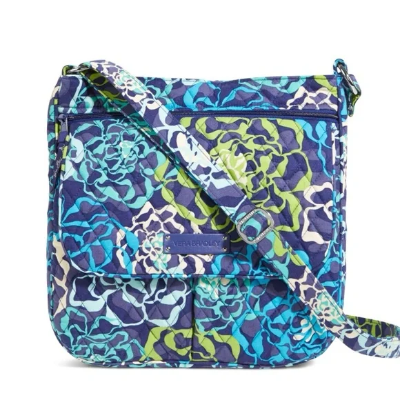 Vera bradley double zip mailbag shop